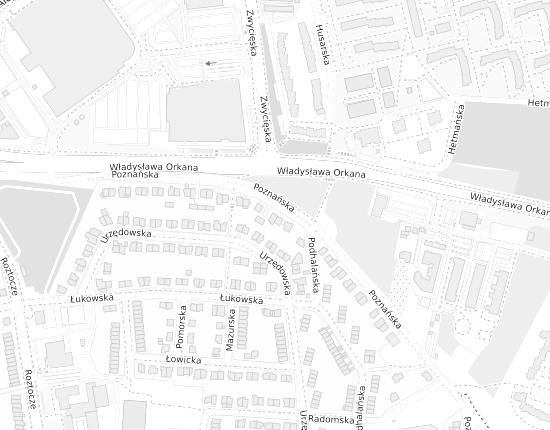 Mapa z adresem organizacji