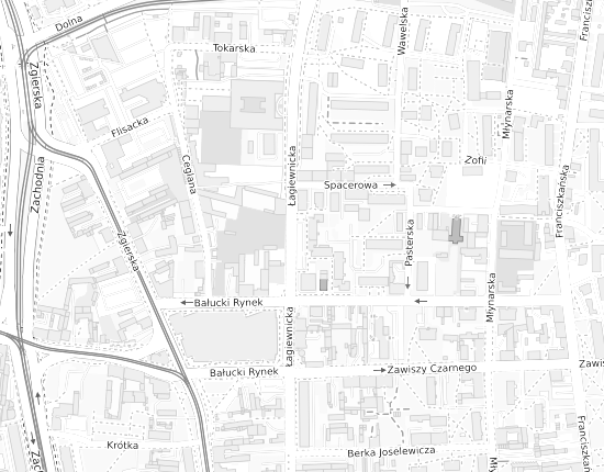 Mapa z adresem organizacji