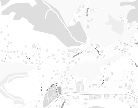 Mapa z adresem organizacji