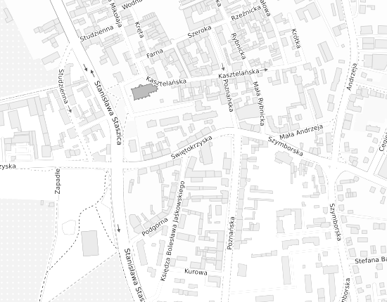 Mapa z adresem organizacji
