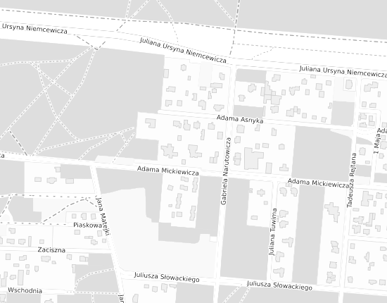 Mapa z adresem organizacji
