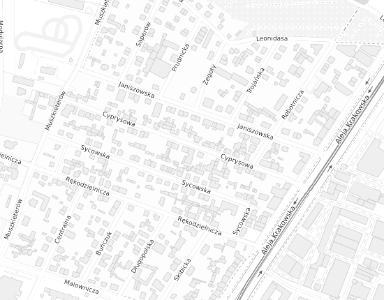 Mapa z adresem organizacji