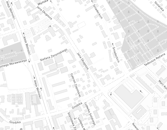 Mapa z adresem organizacji