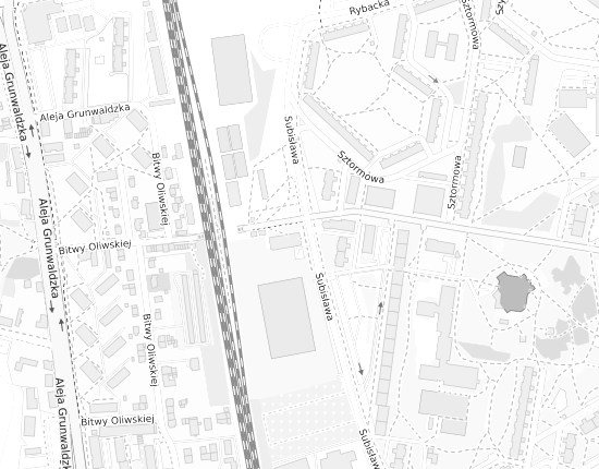 Mapa z adresem organizacji