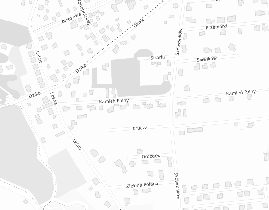 Mapa z adresem organizacji