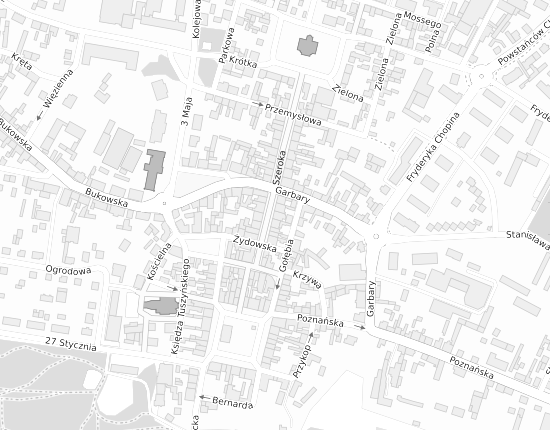 Mapa z adresem organizacji