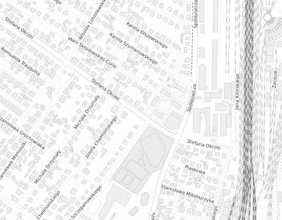 Mapa z adresem organizacji