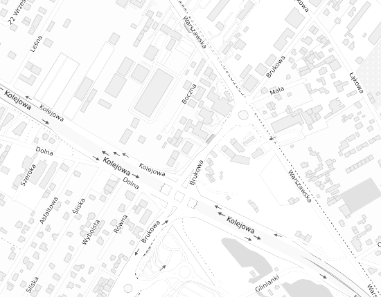 Mapa z adresem organizacji