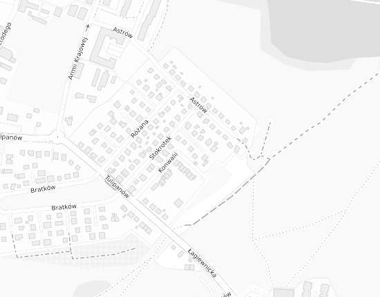 Mapa z adresem organizacji