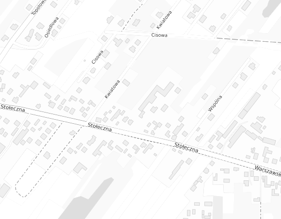 Mapa z adresem organizacji