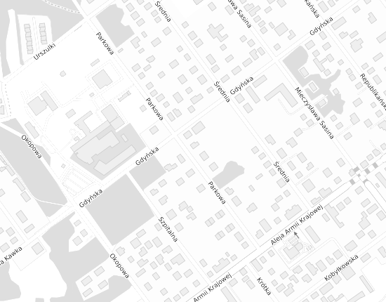 Mapa z adresem organizacji