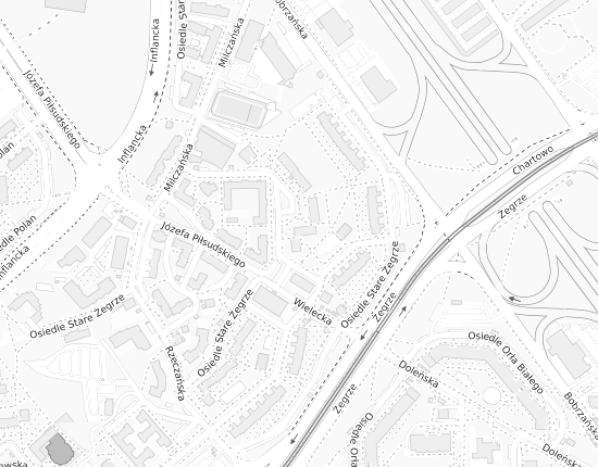 Mapa z adresem organizacji