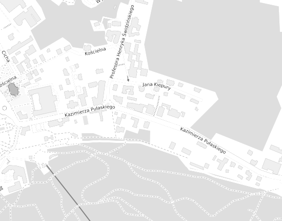 Mapa z adresem organizacji