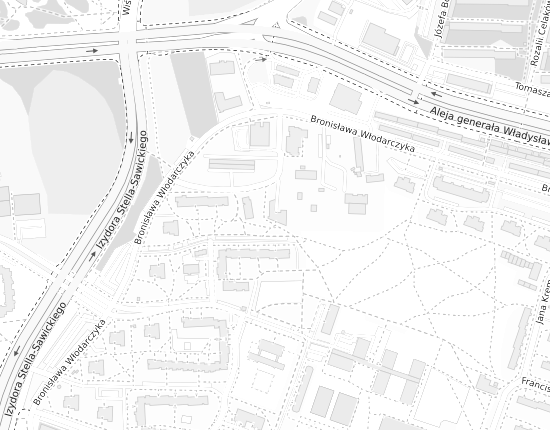 Mapa z adresem organizacji