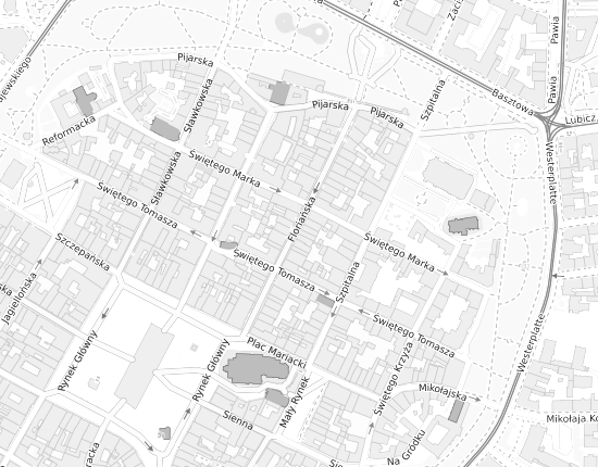 Mapa z adresem organizacji