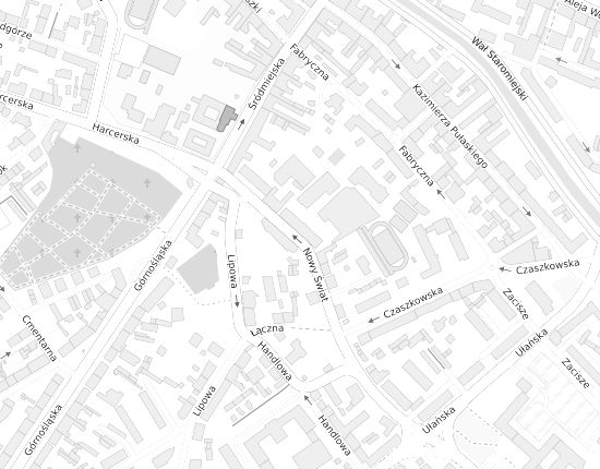 Mapa z adresem organizacji