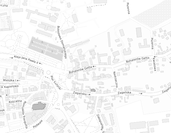 Mapa z adresem organizacji