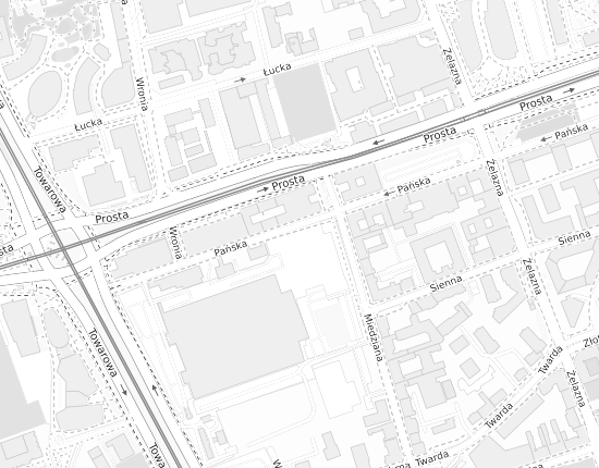 Mapa z adresem organizacji