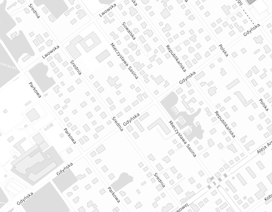 Mapa z adresem organizacji