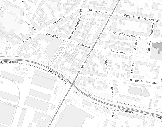 Mapa z adresem organizacji