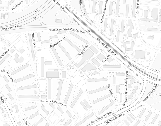 Mapa z adresem organizacji