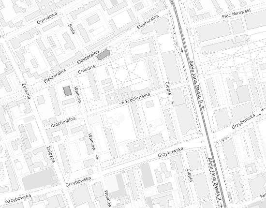 Mapa z adresem organizacji