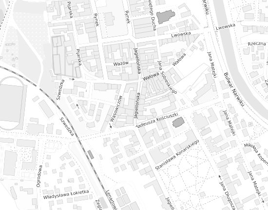 Mapa z adresem organizacji
