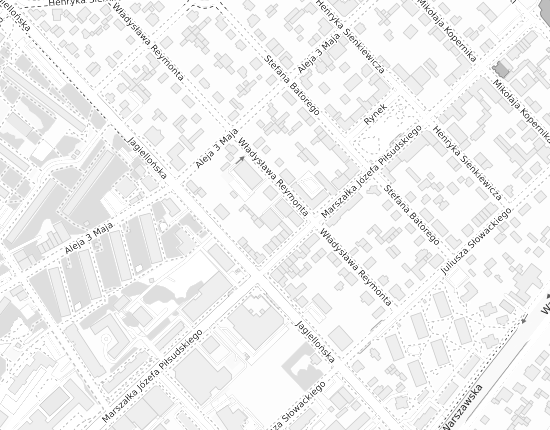 Mapa z adresem organizacji