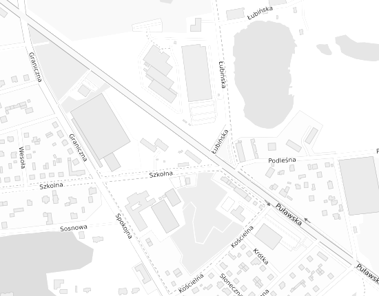Mapa z adresem organizacji