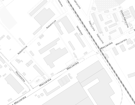 Mapa z adresem organizacji