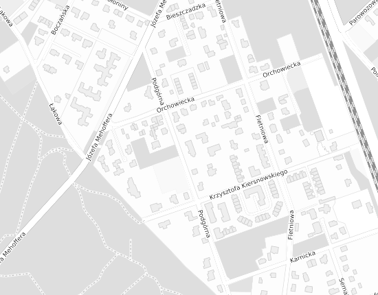 Mapa z adresem organizacji