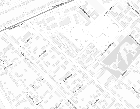 Mapa z adresem organizacji