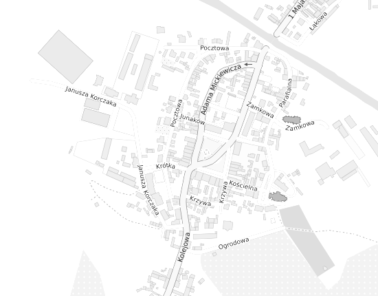Mapa z adresem organizacji