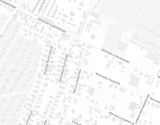 Mapa z adresem organizacji