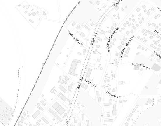 Mapa z adresem organizacji