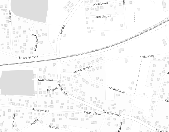 Mapa z adresem organizacji