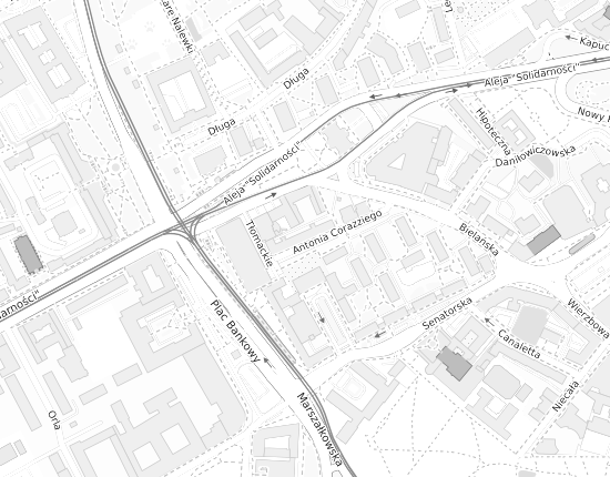 Mapa z adresem organizacji