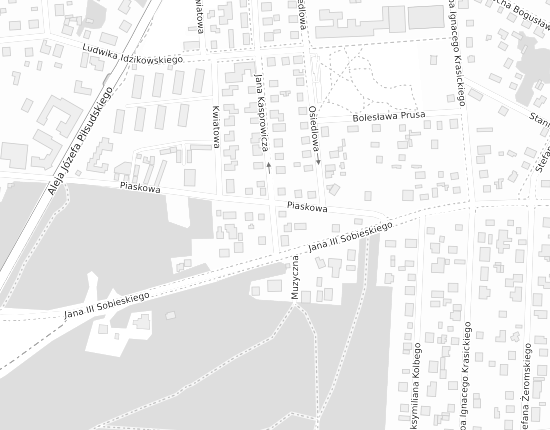 Mapa z adresem organizacji