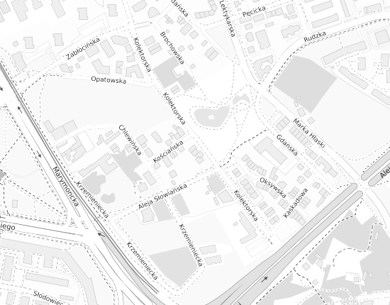 Mapa z adresem organizacji