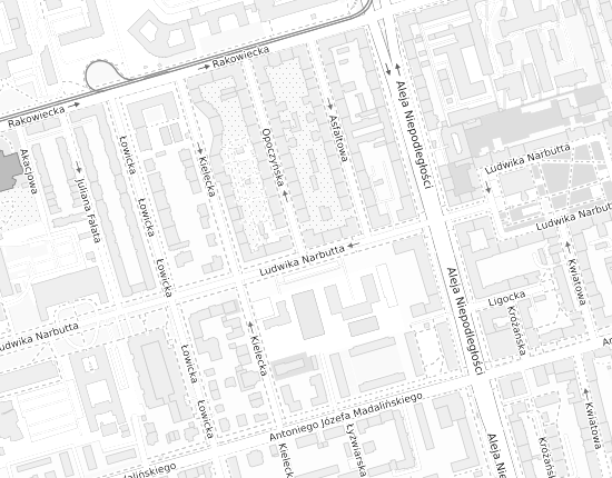 Mapa z adresem organizacji