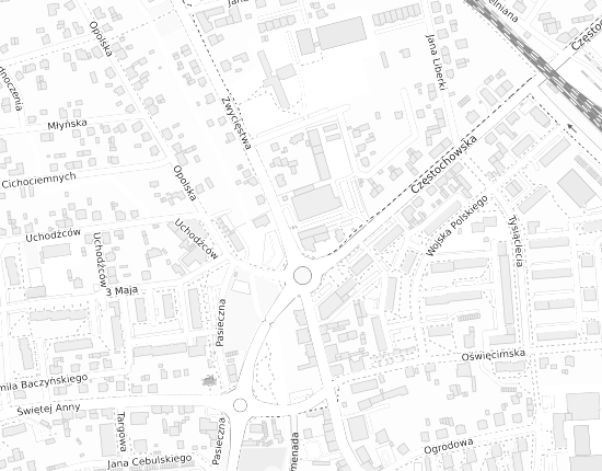 Mapa z adresem organizacji
