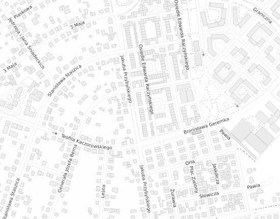 Mapa z adresem organizacji