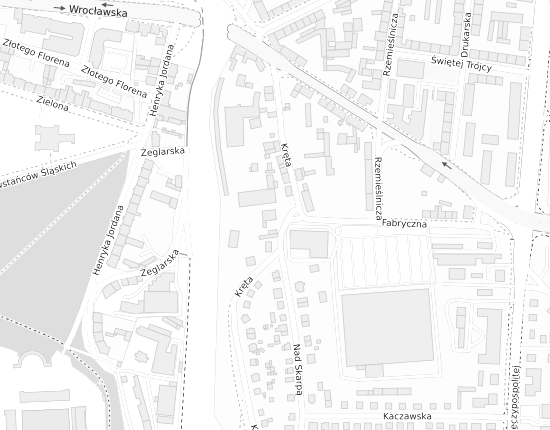 Mapa z adresem organizacji