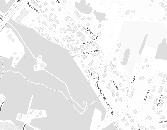 Mapa z adresem organizacji