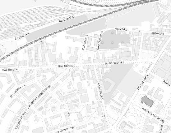 Mapa z adresem organizacji