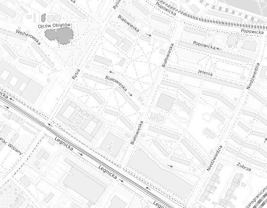 Mapa z adresem organizacji
