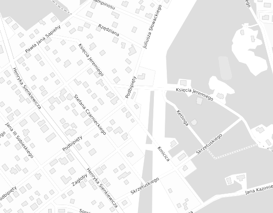 Mapa z adresem organizacji
