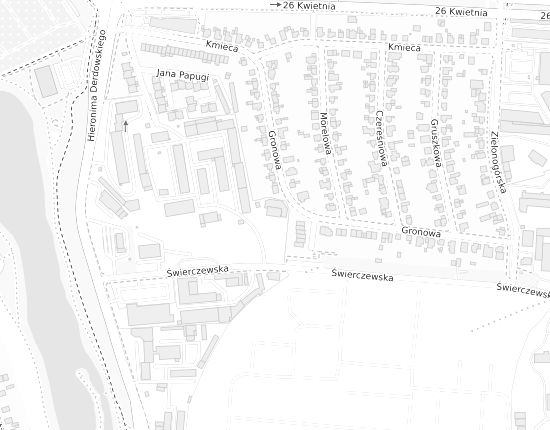 Mapa z adresem organizacji