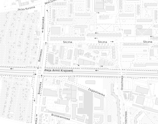 Mapa z adresem organizacji