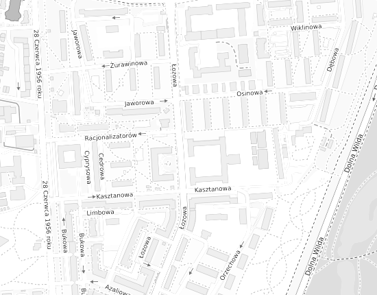 Mapa z adresem organizacji